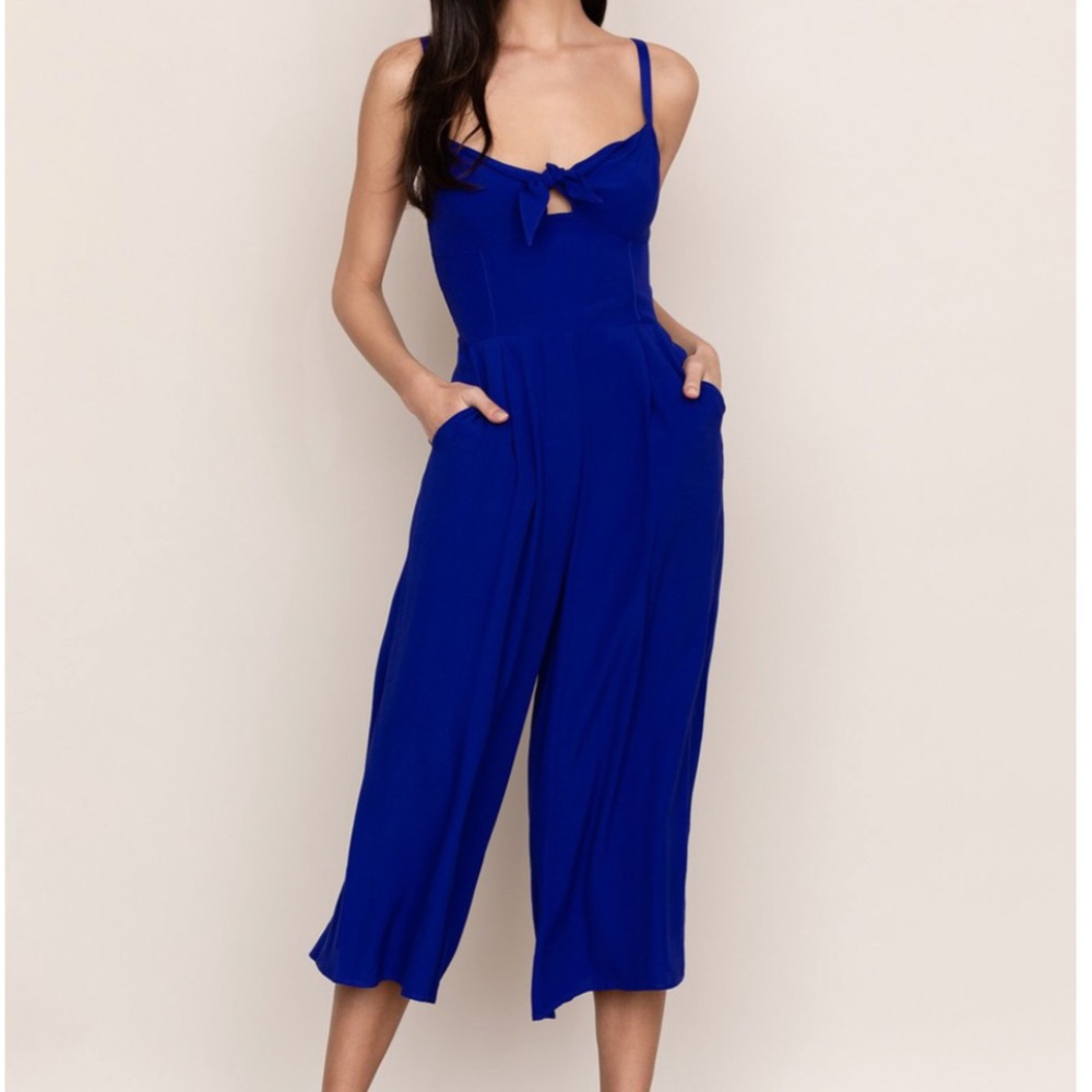 Yumi Kim Pretty Chic Jumpsuit in Royal Blue